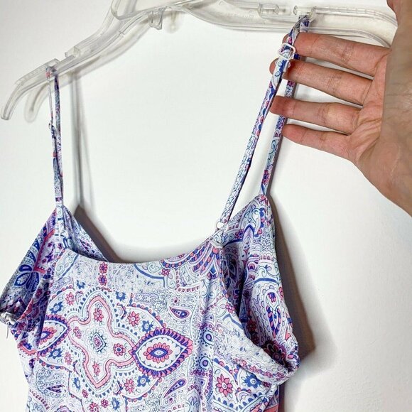 COTTON ON Romper Women Small Blue Pink Pockets Sid - Picture 5 of 6